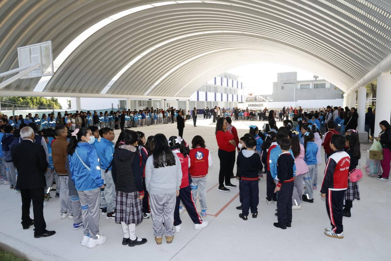 Reconocen condiciones de nuevo plantel en primarias “Ignacio Manuel Altamirano” y “Juan Escutia”