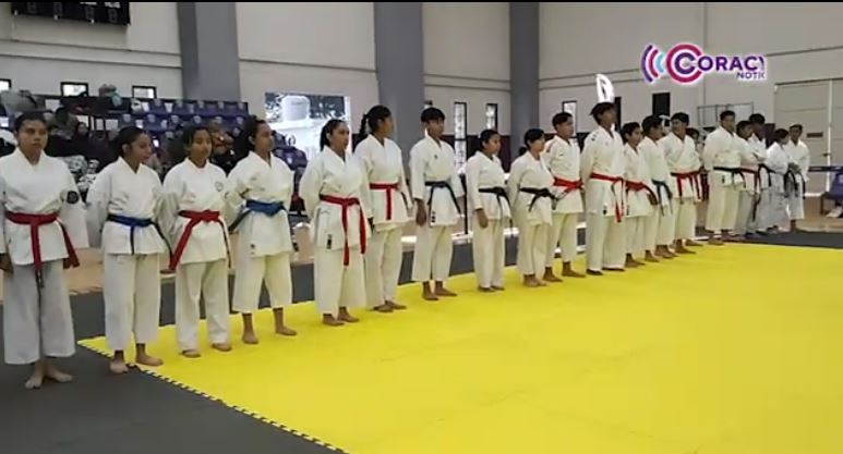 Realizaron selectivo estatal de karate rumbo a la Olimpiada Nacional 2026