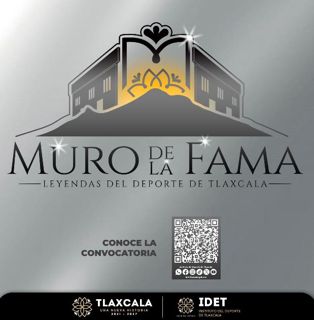 IDET convoca a proponer candidatos para el muro de la fama del deporte en Tlaxcala
