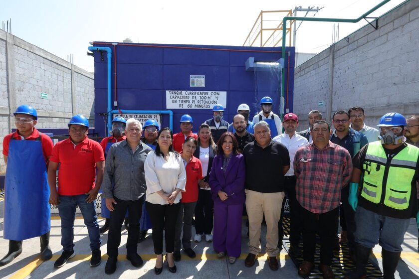 Lavandería de Tepetitla reduce contaminación con planta de tratamiento de aguas residuales