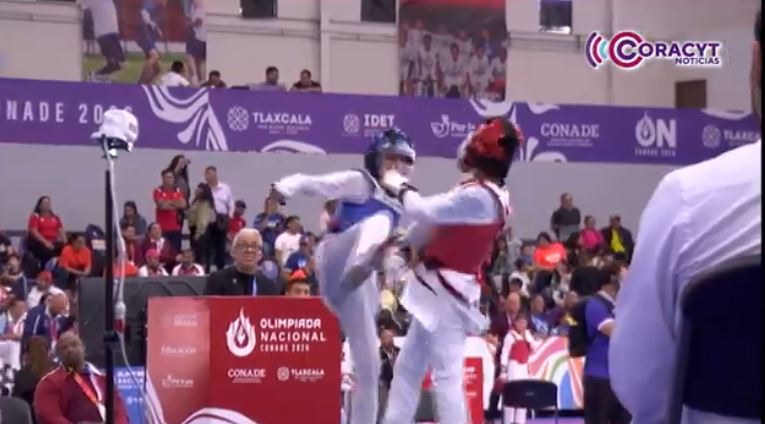 Tlaxcala suma cinco medallas de bronce en taekwondo de la Olimpiada Nacional 2026