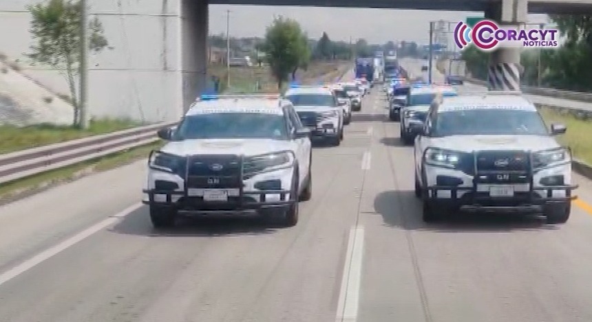 Refuerza Guardia Nacional y Sedena la seguridad en carreteras federales de Tlaxcala