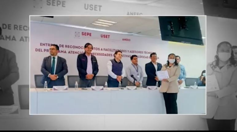 Acerca UATx educación especial a hogares en situación de vulnerabilidad