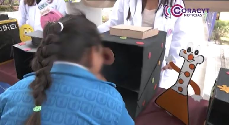 Acercaron la ciencia a estudiantes del CAM 18 de Teolocholco