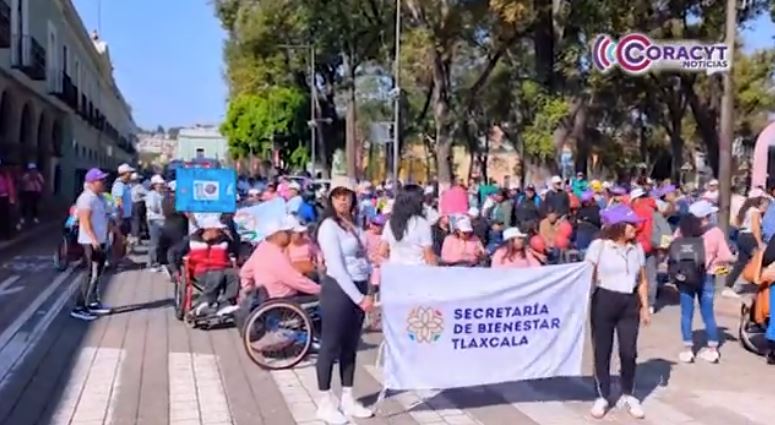 Rodada en Tlaxcala visibiliza barreras para personas con discapacidad