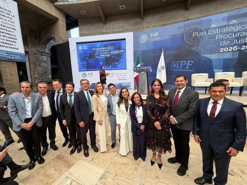 Reafirmó gobernadora Lorena Cuéllar su compromiso de trabajar conjuntamente con la FGR