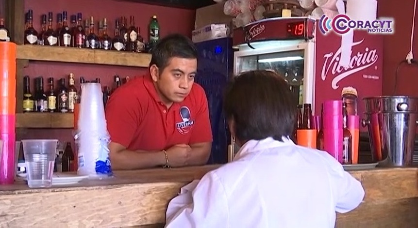 Clausuró la Coesprist cuatro establecimientos de venta de alcohol en Zacatelco 