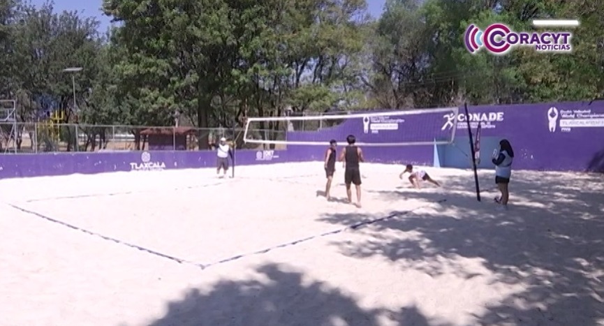 Voleibol de playa marca el regreso de Tlaxcala a la Olimpiada Nacional