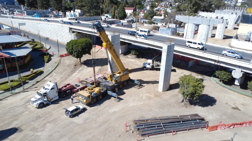 Distribuidor Santa Ana Chiautempan cuenta con un avance de 42%; beneficiará a 192 mil habitantes