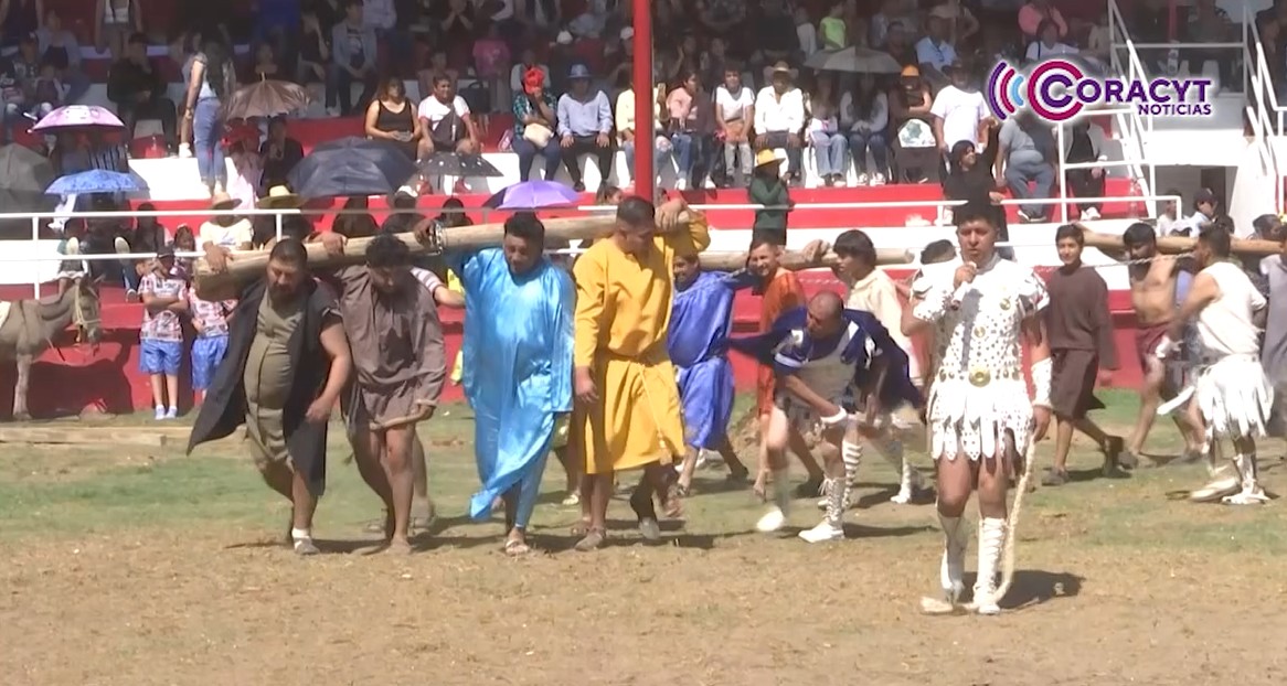 Mantienen en Aquiahuac viva la tradición de “El Divino Mártir”