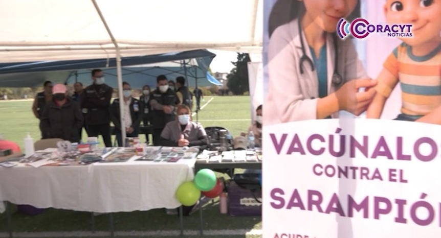 Refuerzan vacunación con macrocentros en Chiautempan, Huamantla y Apizaco