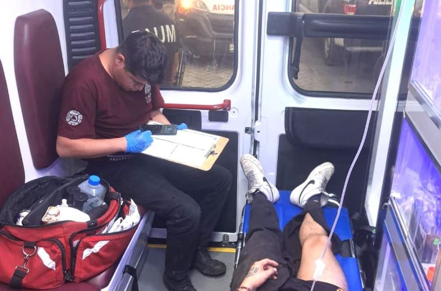 Protección civil municipal de Tlaxcala colabora en atención a heridos por explosión en Totolac