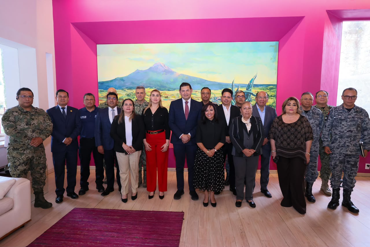 Tlaxcala y Puebla fortalecen coordinación en materia de seguridad para consolidar paz regional