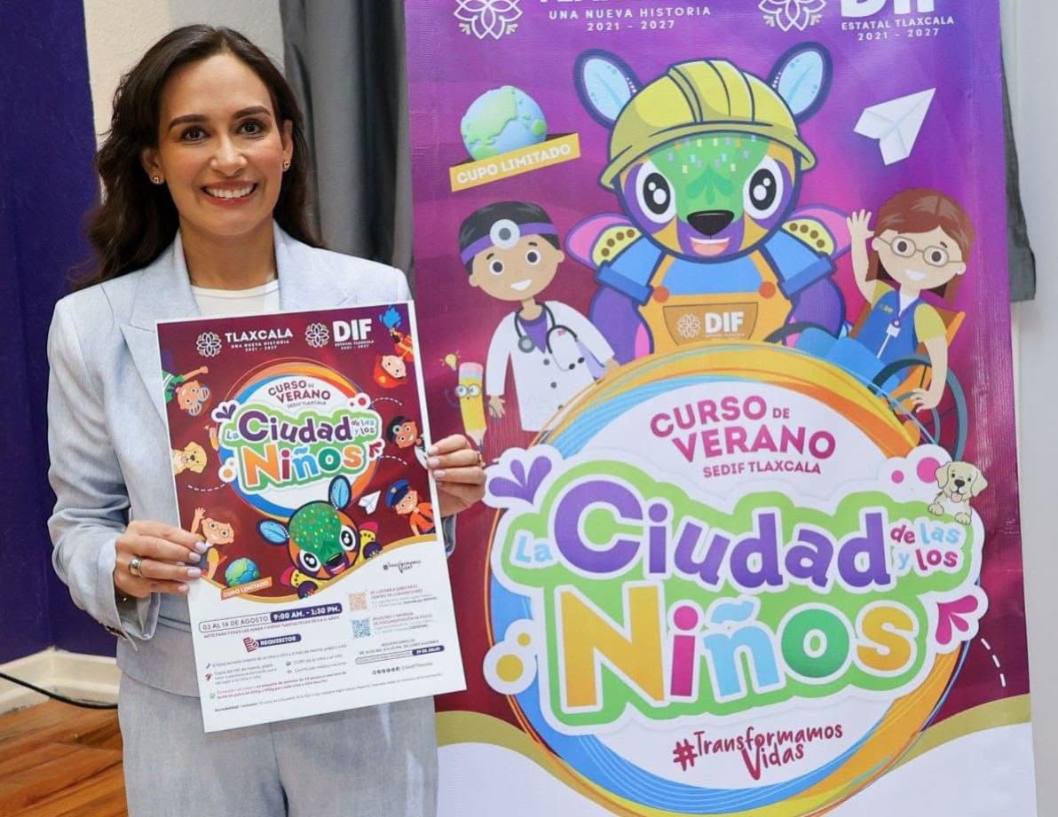 Abrió Sedif inscripciones para “La Ciudad de las Niñas y los Niños 2026”