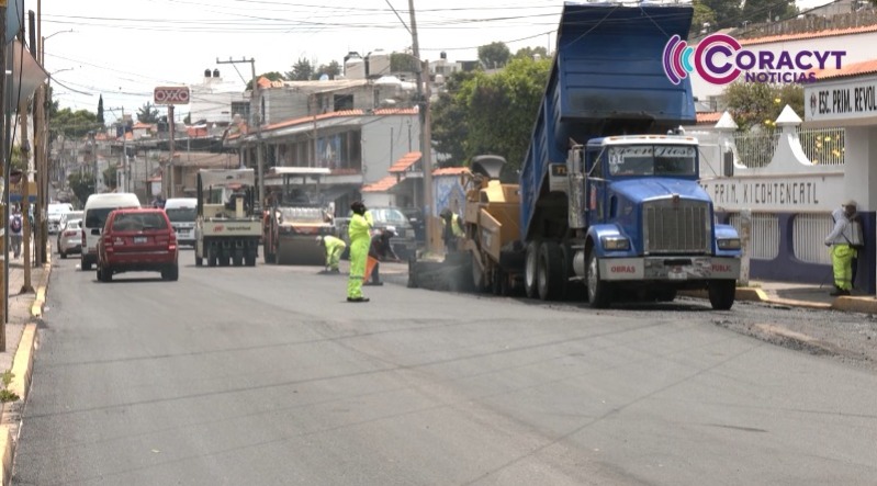 Avanza rehabilitación de la carretera Texmelucan–Tlaxcala