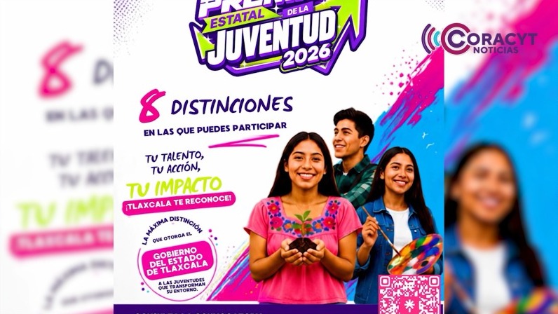Continúa abierta convocatoria del Premio Estatal de la Juventud 2026