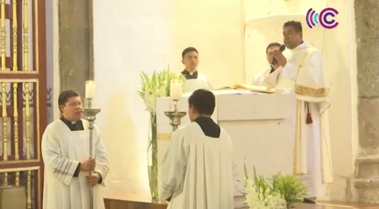 Inició la festividad de Nuestra Señora del Carmen en la Catedral de Tlaxcala 