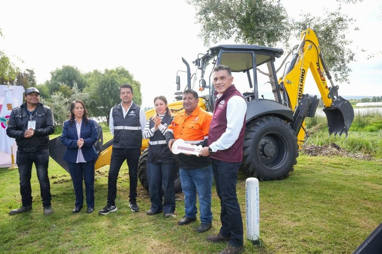 Refuerza Ayuntamiento de Tlaxcala prevención de inundaciones con nueva maquinaria
