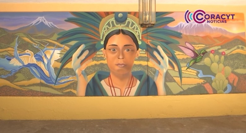 José Juan Sosa fusiona muralismo y grafiti para promover la identidad cultural de Tlaxcala
