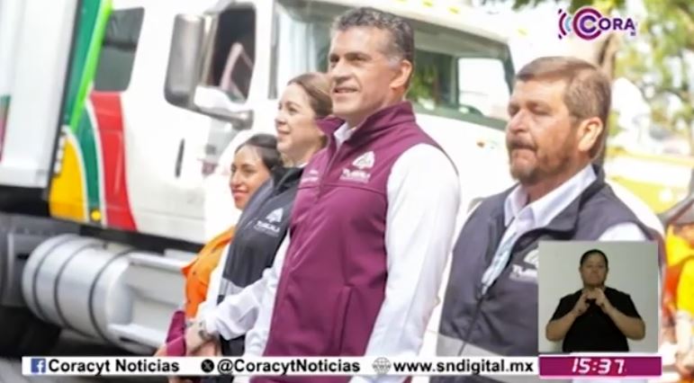 Adquiere Ayuntamiento de Tlaxcala nueva unidad para la recolección de residuos sólidos