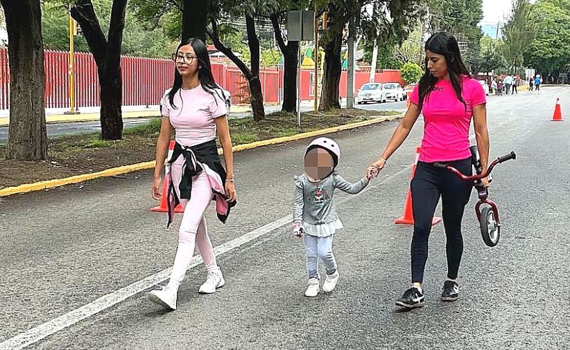 Familias conviven y se ejercitan con seguridad y alegría en el regreso de “Muévete Tlaxcala”