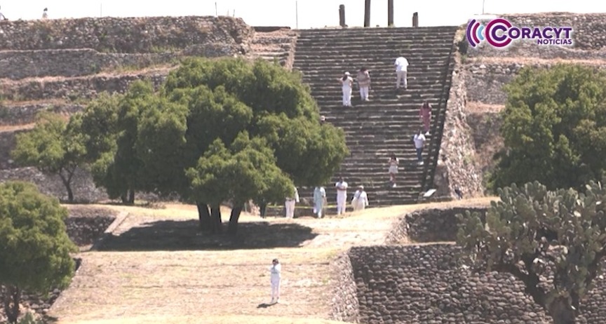 Visitantes se recargaron de energía en Xochitécatl
