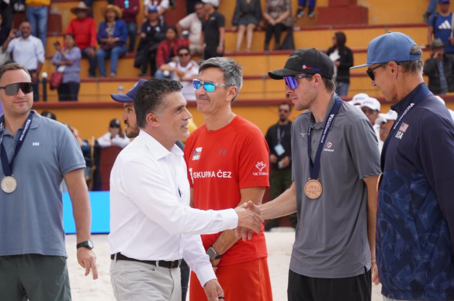 Alcalde Alfonso Sánchez García destaca la proyección que alcanzó Tlaxcala con el Beach Volleyball World Pro Tour 2026