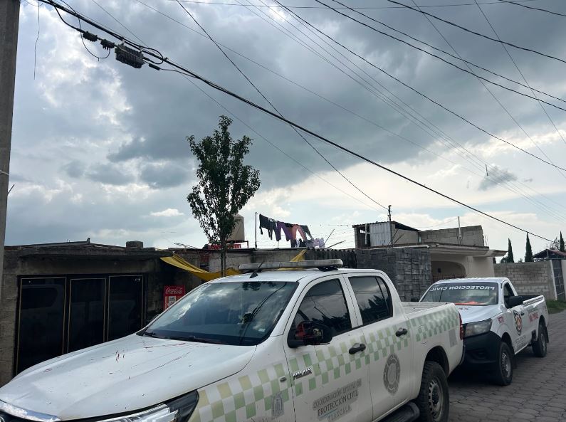 Protección Civil Estatal mantiene monitoreo ante pronóstico de lluvias en Tlaxcala