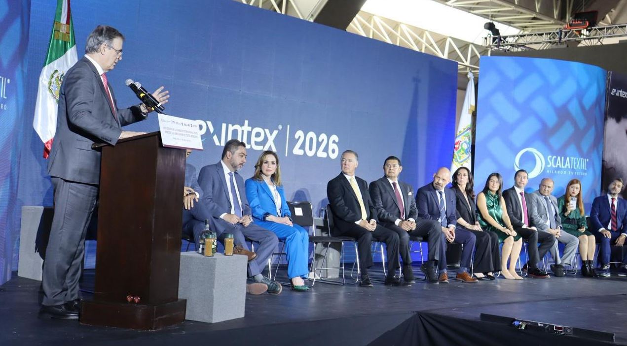 Inauguró el secretario de Economía, Marcelo Ebrard, la Exintex 2026   