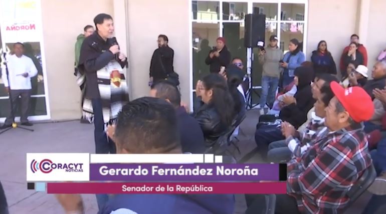 Senador Gerardo Fernández Noroña reconoce avance educativo en Tlaxcala