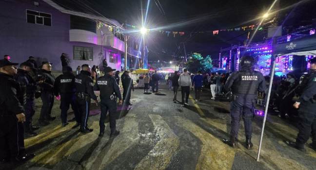 Con presencia y trabajo coordinado se mantiene la paz y el orden en bailes populares 