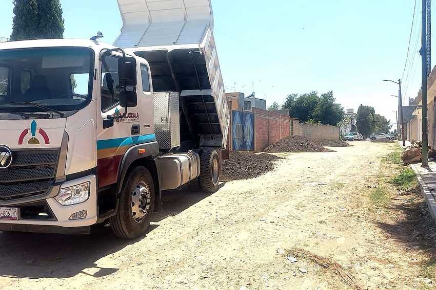 Con obras y atención ciudadana, gobierno de Alfonso Sánchez transforma La Loma Xicohténcatl