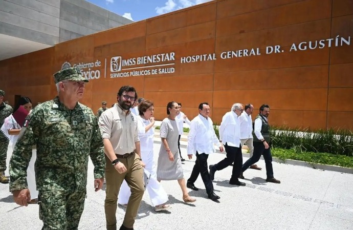 Presidenta Claudia Sheinbaum inaugura en Mérida el hospital Agustín O 'Horán