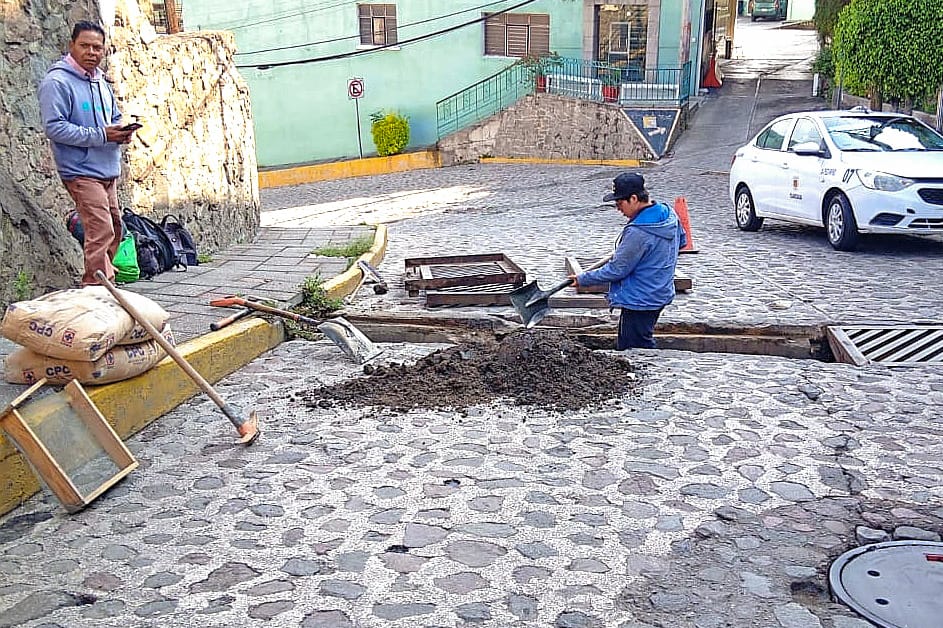 Con limpieza de rejillas, gobierno de Alfonso Sánchez fortalece la prevención ante temporada de lluvias