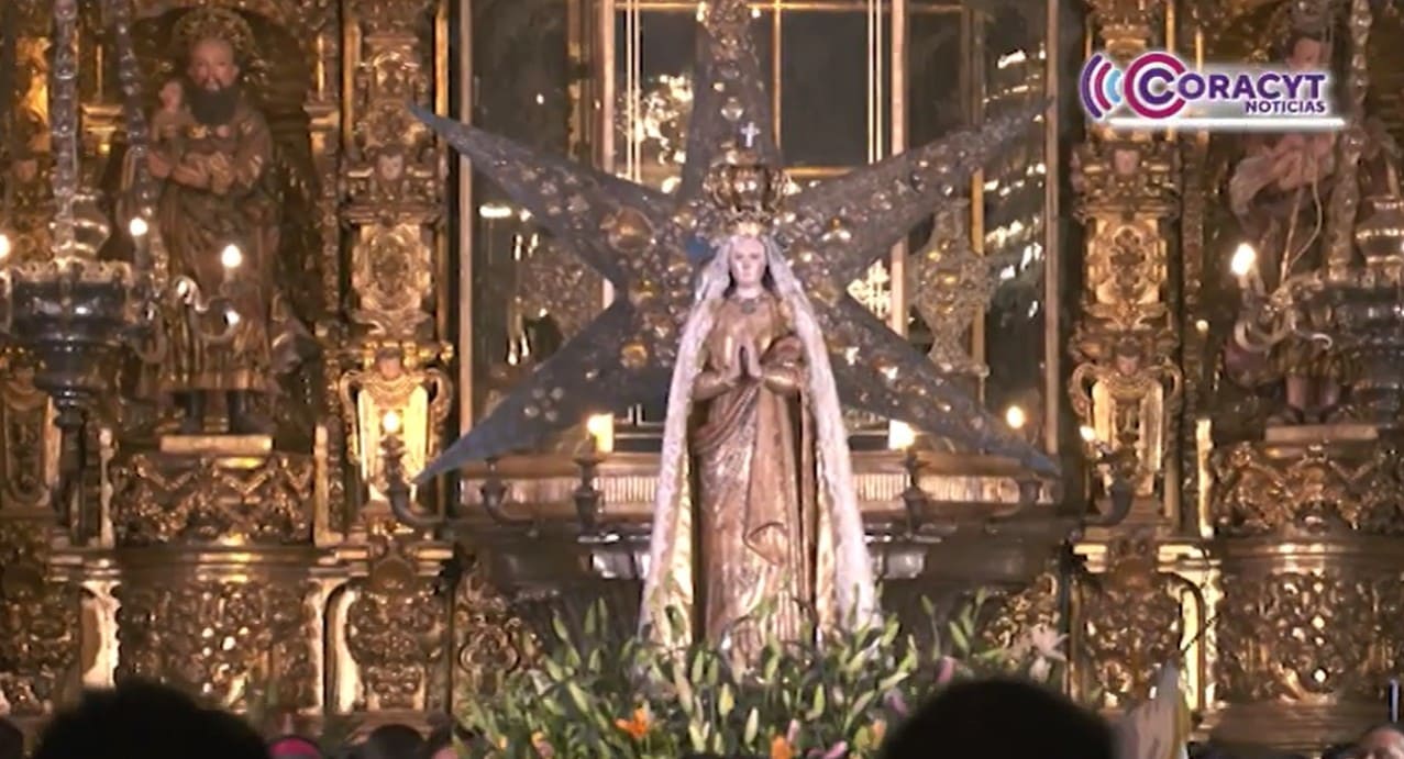 Coracyt realiza transmisión especial de la salida de la Virgen de Ocotlán