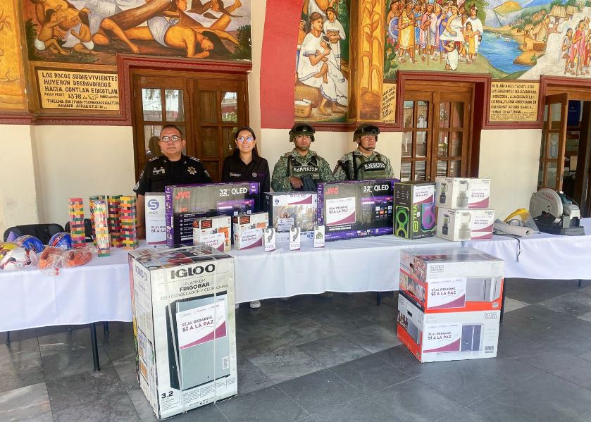 Continúa en Tlaxcala la campaña “Sí al Desarme, Sí a la Paz”.