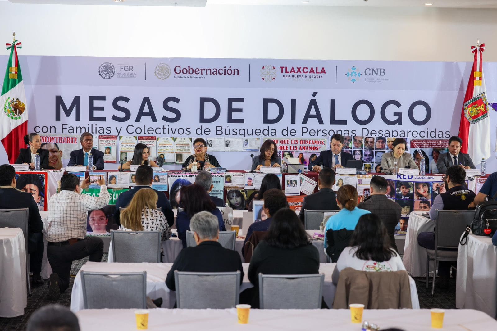 Acordaron autoridades federales y estatales con colectivos reforzar acciones de búsqueda en Tlaxcala