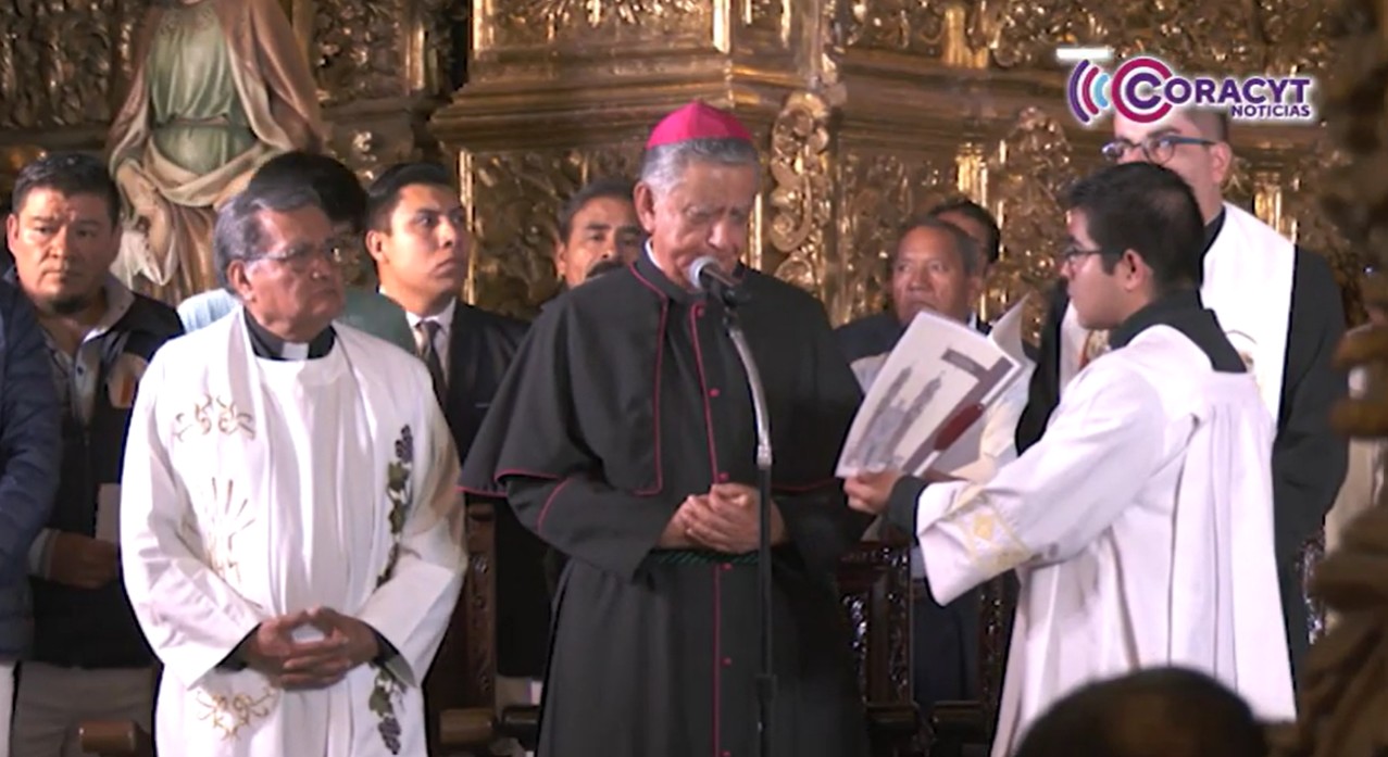 Llamó Obispo de Tlaxcala a orar por la paz mundial