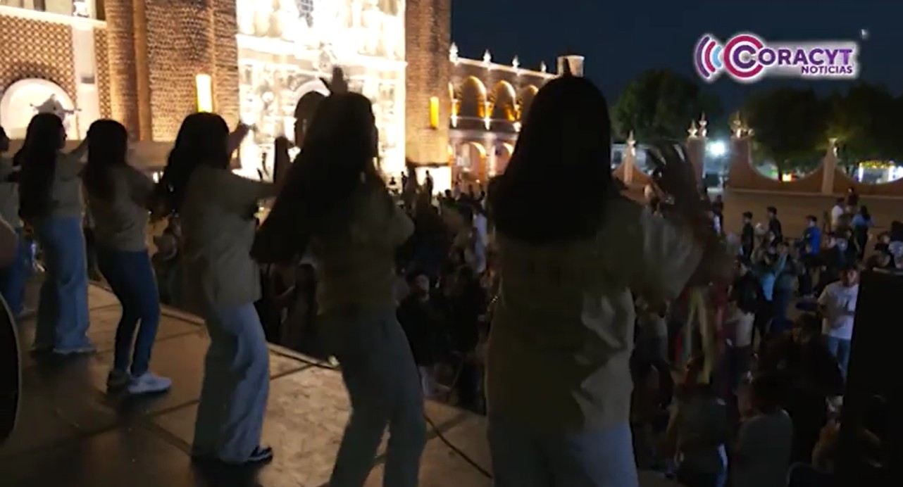 Más de 100 jóvenes participan en velada por la Virgen de Ocotlán
