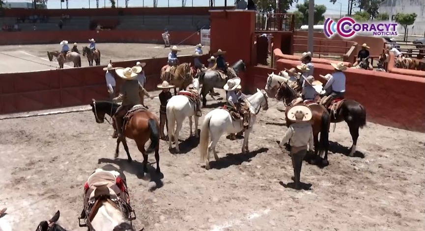 Infantes mantienen viva la charrería en el Campeonato Estatal 2026