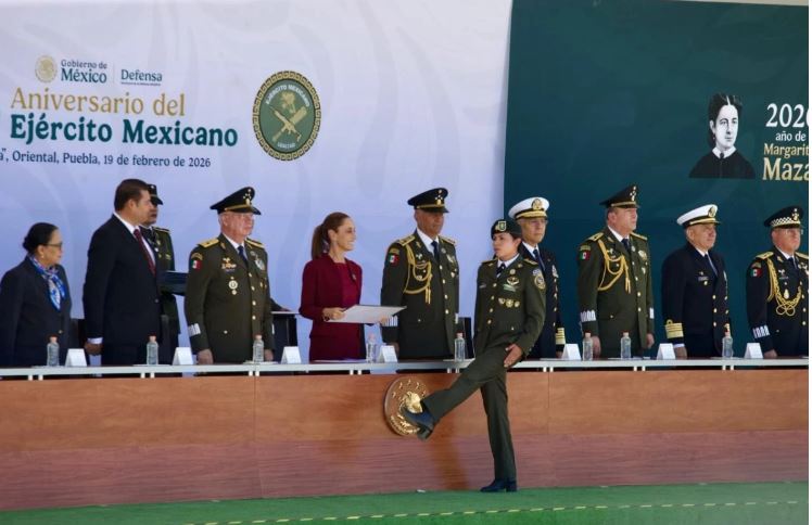 Sheinbaum y el titular de la Defensa encabezarán la ceremonia por el 113 aniversario del Ejército Mexicano