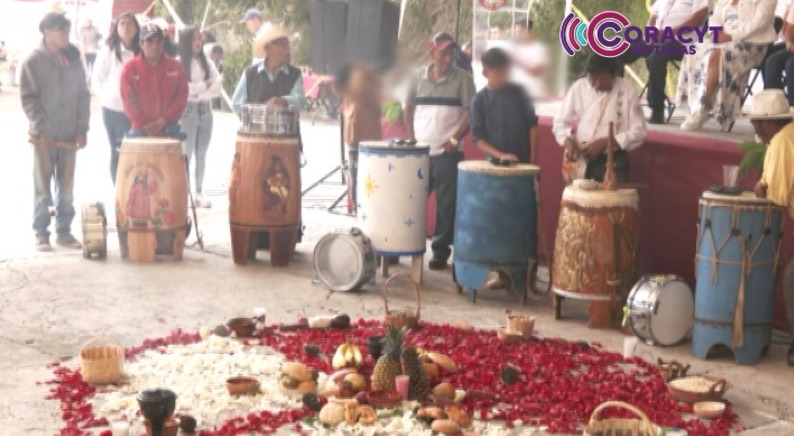Panotla reúne a ejecutantes del huéhuetl y el teponaxtli para preservar su legado