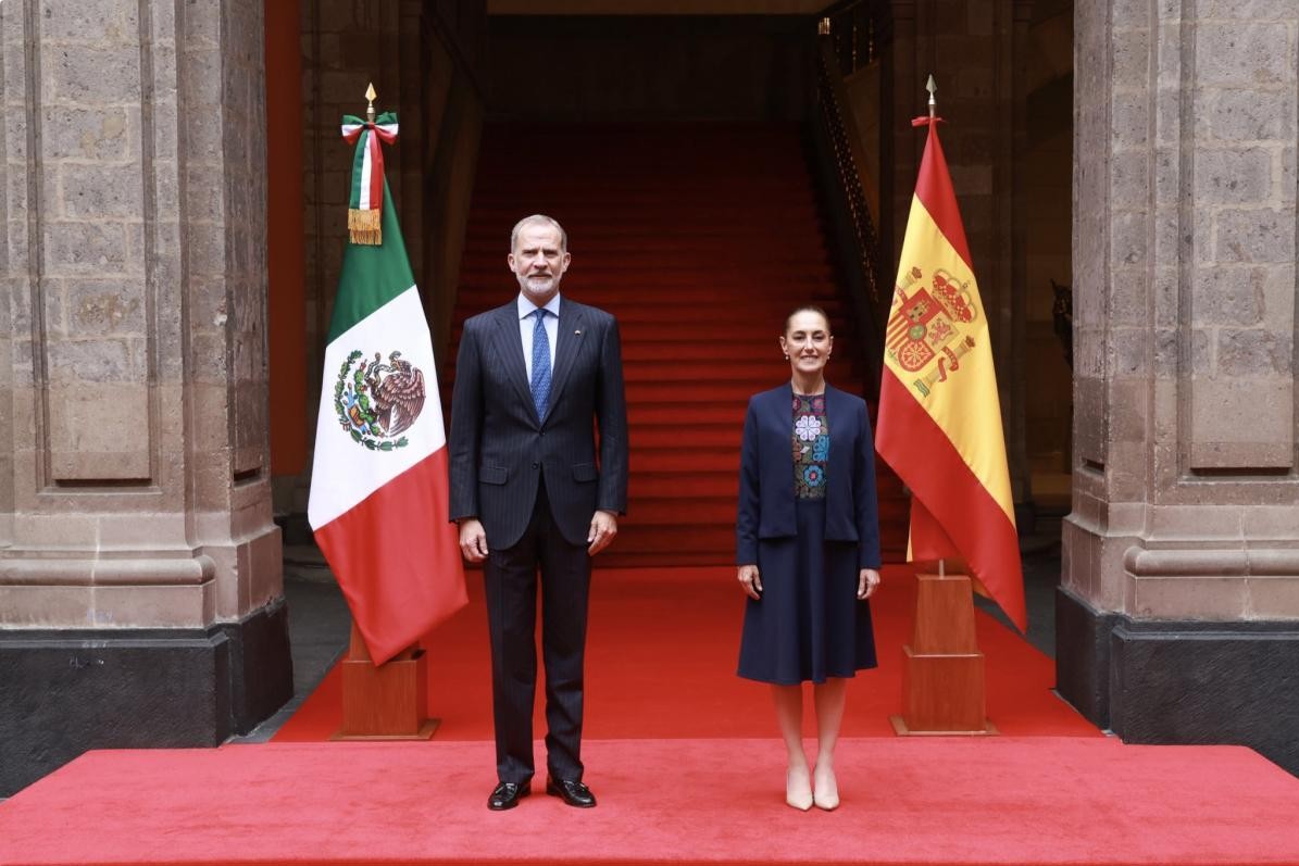 Presidenta Claudia Sheinbaum reconoce al rey de España por acercamiento tras pausa en relación bilateral 