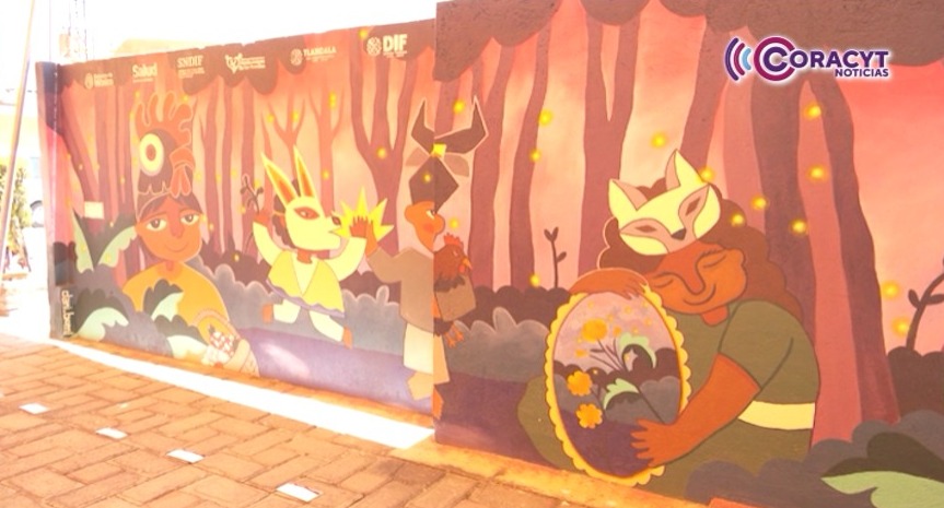 Inicia en Nanacamilpa serie de murales para fortalecer identidad comunitaria