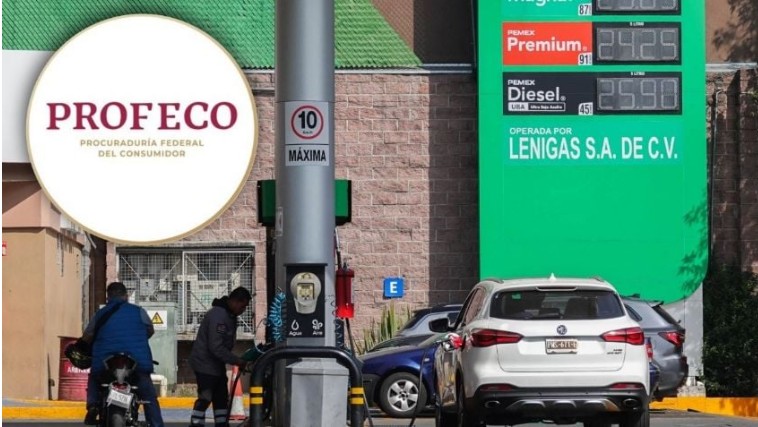 Profeco informó que 56.3 por ciento de las estaciones venden diésel en 27 pesos