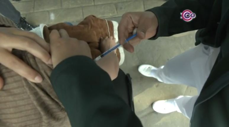 Tlaxcaltecas muestran responsabilidad al acudir a vacunación masiva