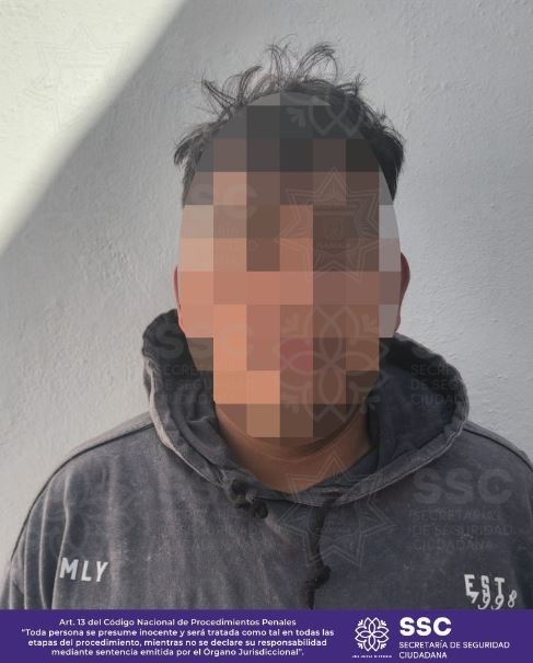 Detiene Secretaría de Seguridad Ciudadana a sujeto por posesión de narcóticos en San Pablo del Monte