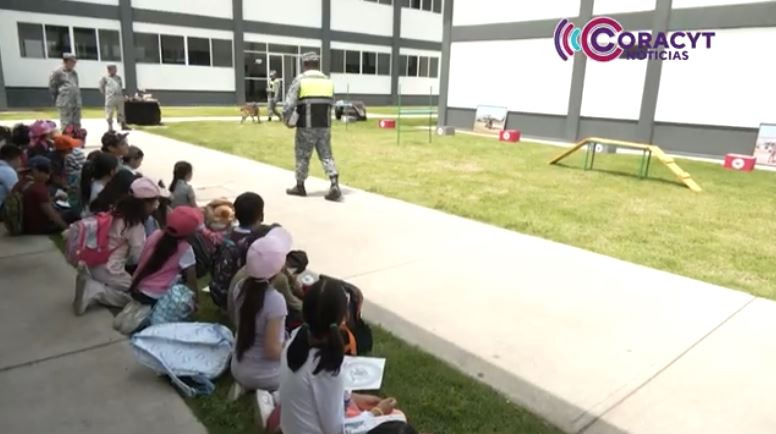 Promueve Guardia Nacional cultura de prevención entre estudiantes de Tlaxcala