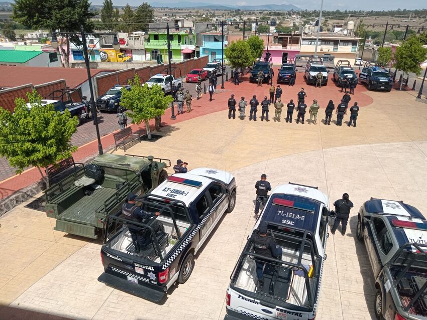  Gobierno estatal refuerza seguridad en Atlangatepec con operativo “Cero Tolerancia” 