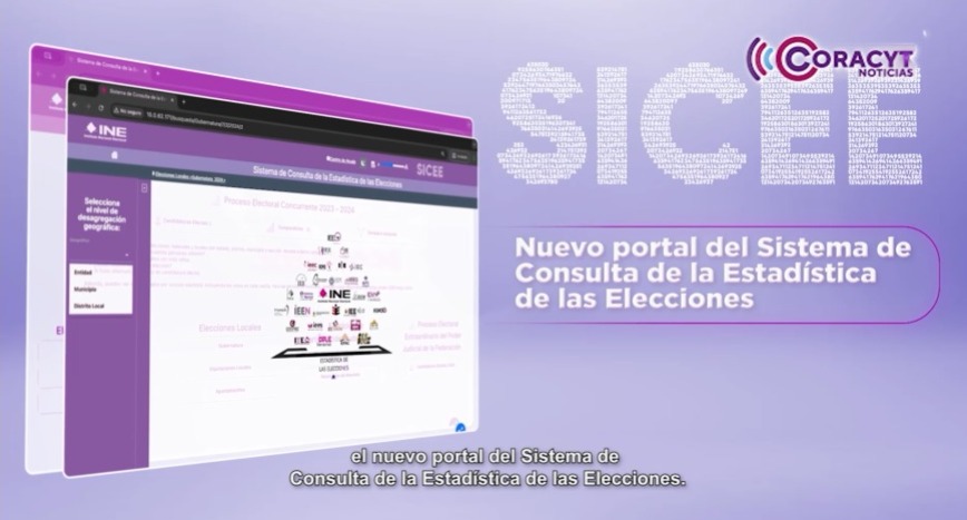 Habilitó el INE plataforma con datos electorales de más de tres décadas